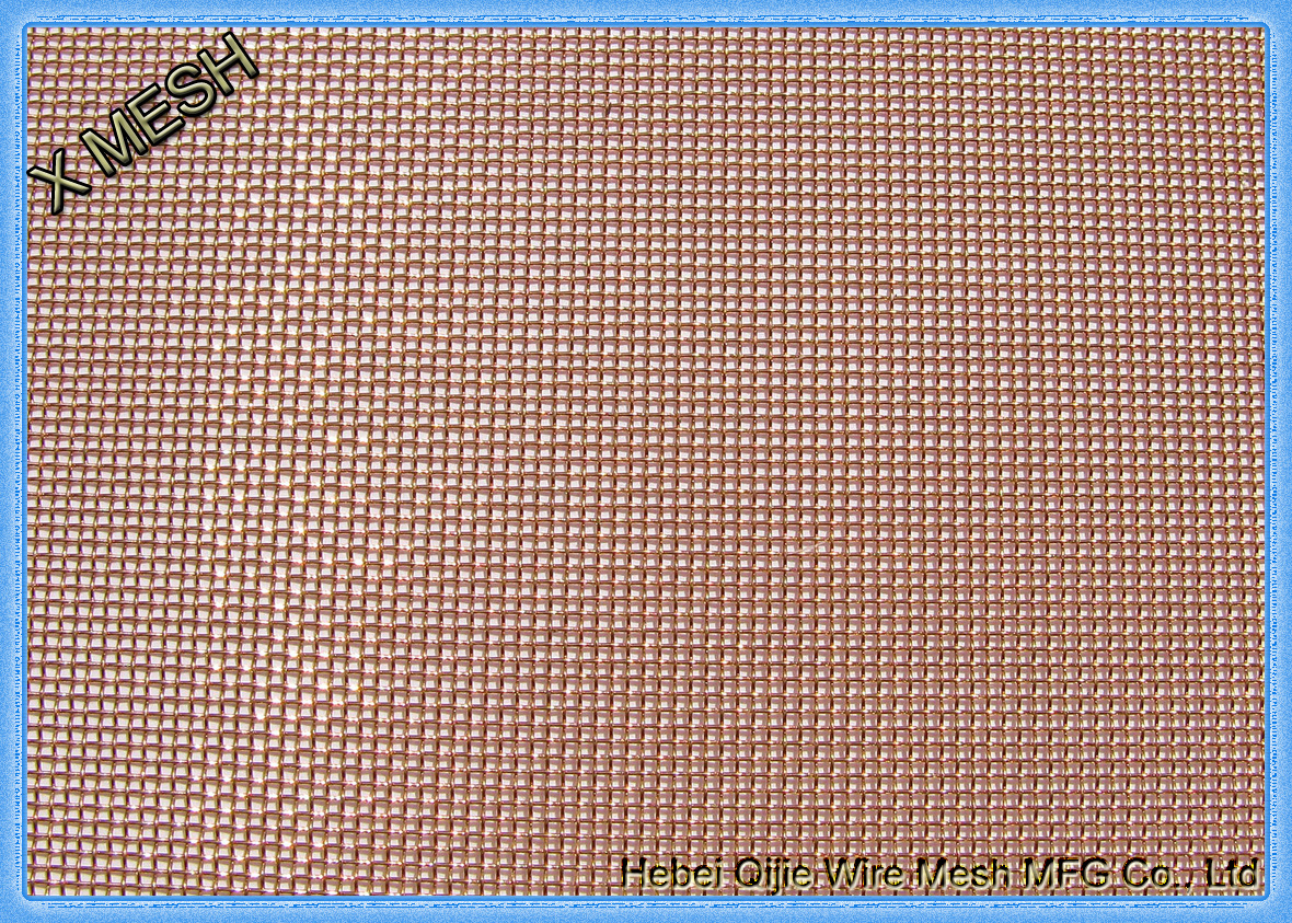 Pure Copper Woven Wire Mesh 
