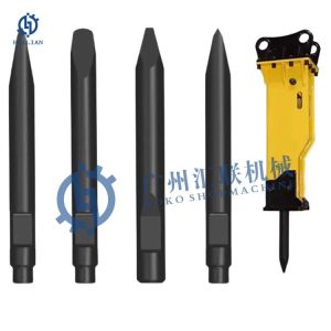 China HB2000 HB2200 HB2500 HB3000 HB3100 HB3600 HB4100 HB4200 HB4700 HB5800 HB7000 Hydraulic Breaker Chisel Excavator Breaker Chisel on sale
