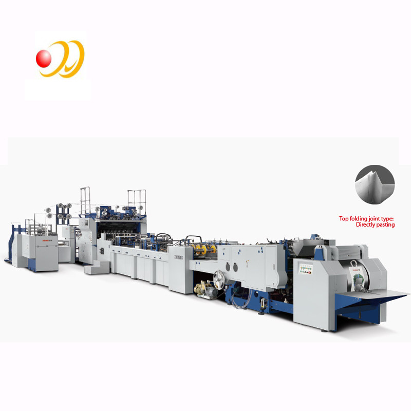 Kraft Semi - Automatic Paper Bag Making Machine / Hand Bag Making Machine By The Roll