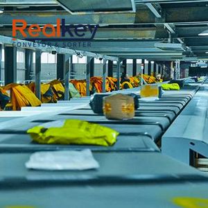 Low Noise Advanced Cross Belt Sorter System Efficient Sorting