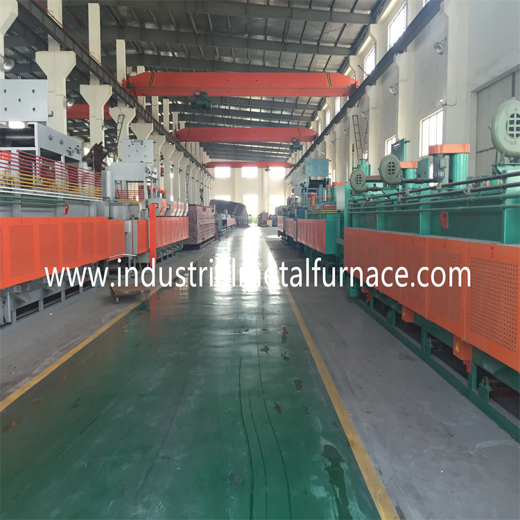 Electrical Conveyor Mesh Belt Furnace For Fasteners Continuous Hardening And Tempering Furnace
