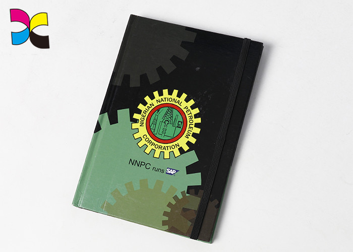250g Custom Printed Notebooks Perfect Binding Exercise Book Logo Gold Stamping