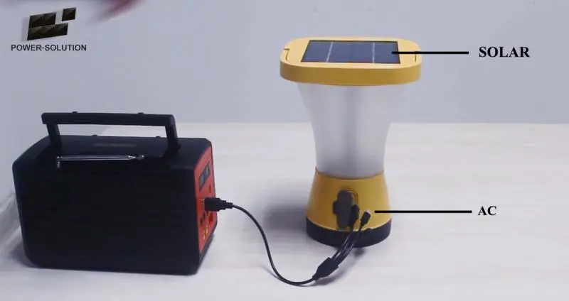 Water Proof Solar Emergency Light Camping