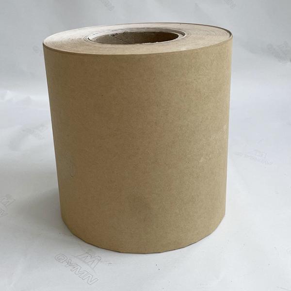 Kraft Paper Carton Blank Sheet Labels With High Adhesion 60G white glassine