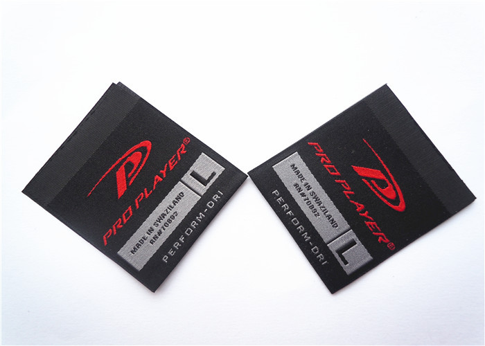 Blue Business Clothing Labels Sew On Personalized Clothing Labels