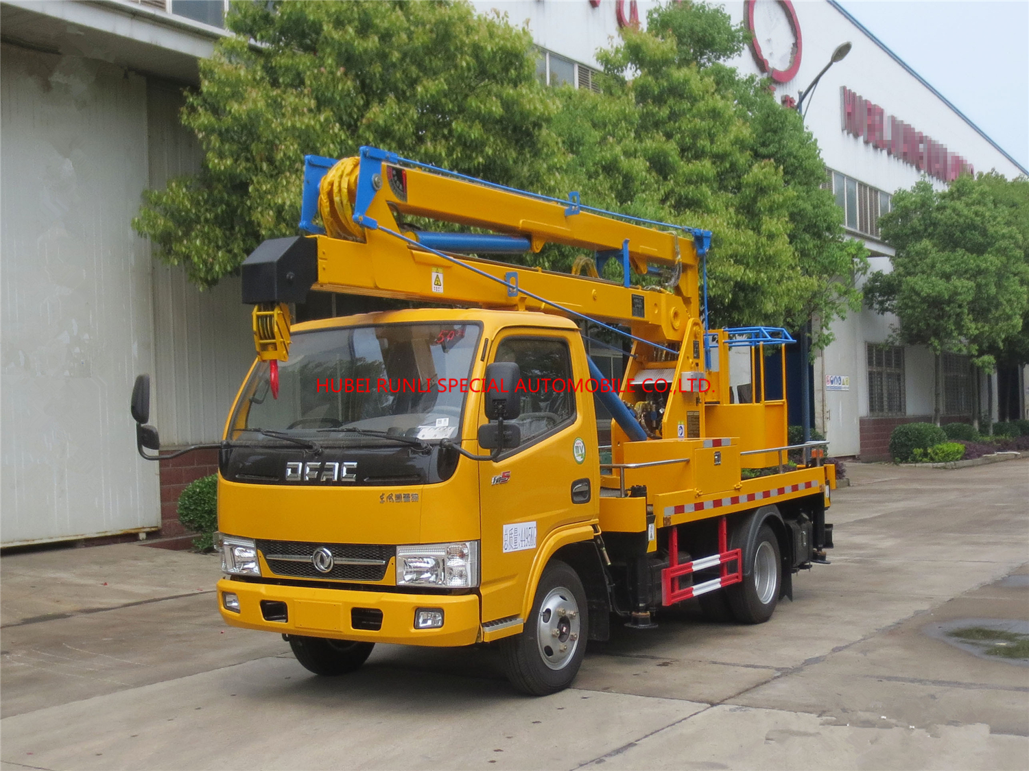 DFAC High Altitude Operation Truck 16m Aerial Work Platform Truck Euro 2