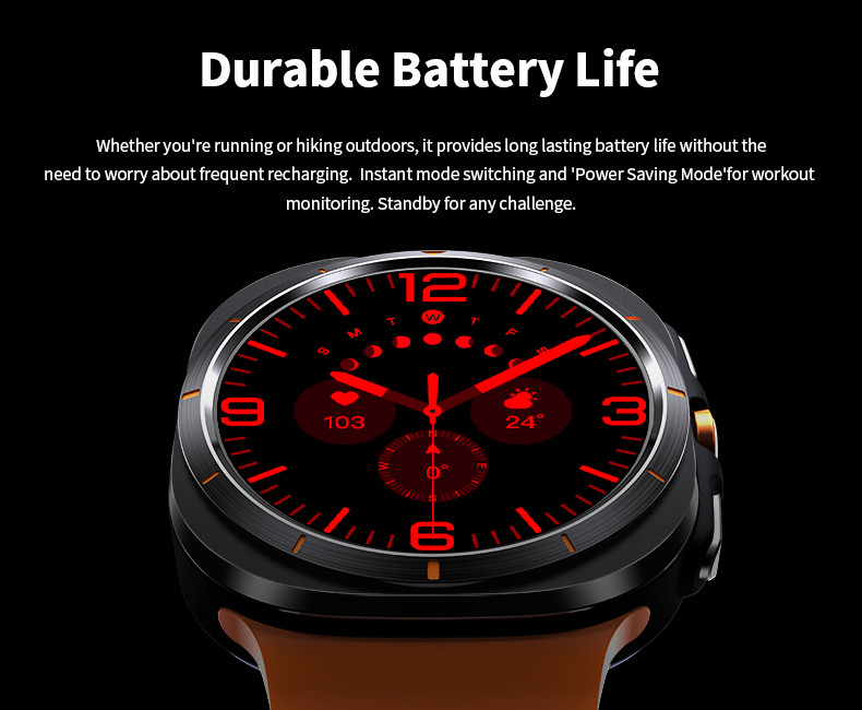 Newest Watch 7 Ultra GPS Round Smartwatch 2025 Relojes Inteligentes Heart Rate Hombre Mujer W7 Ultra Men Women Smart Watch