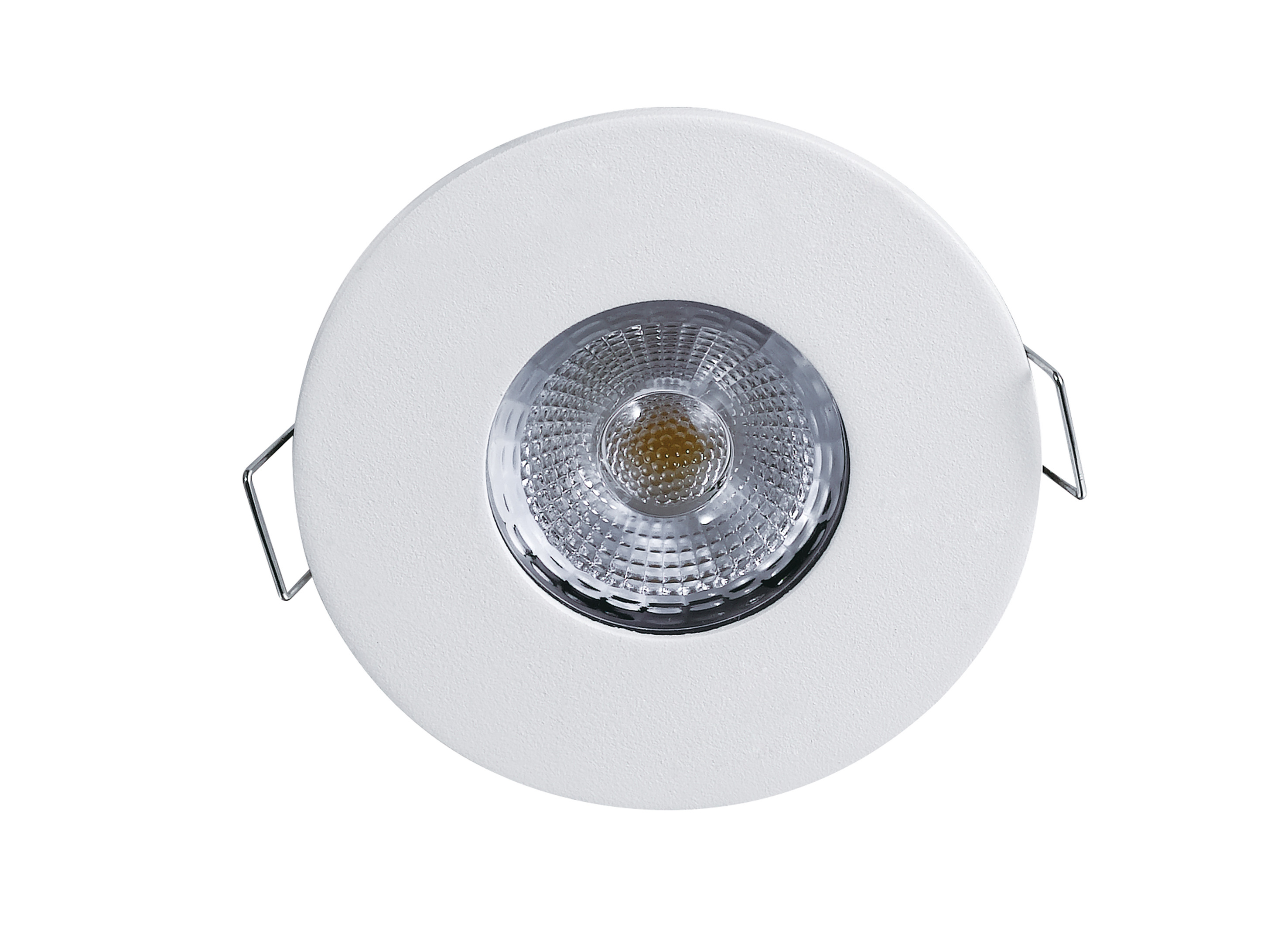 Round Shape 6W Undermount LED Cabinet Lights Warm White 2700K