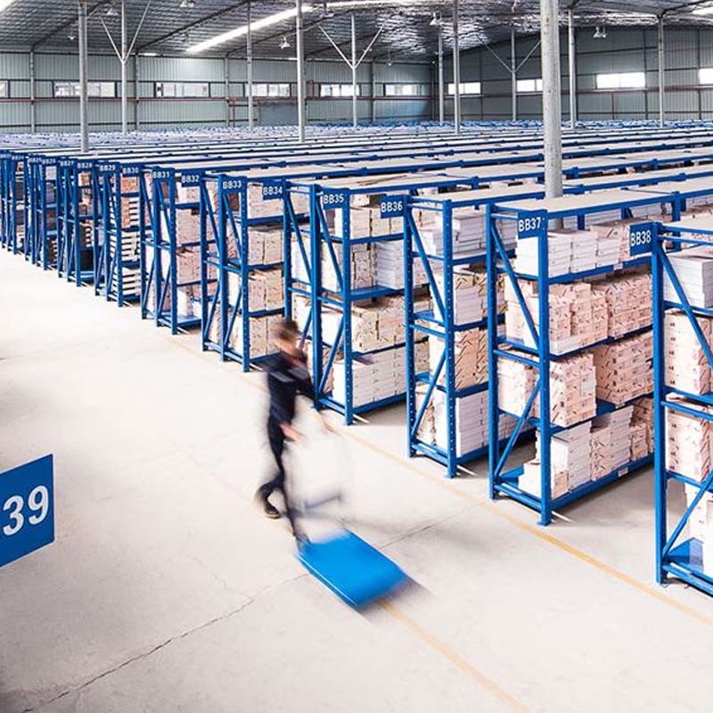 Indoor Warehouse Storage Racks Boltless Rack Metal Shelving Suitable For Many Places