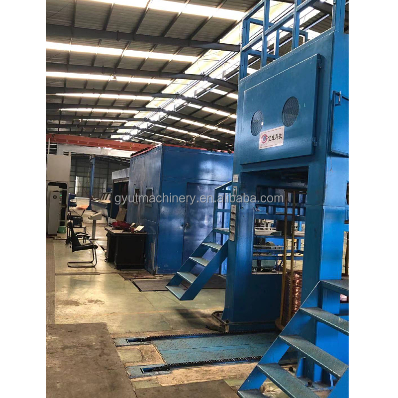 Cu/Copper Wire Breakdown Production Line Inlet Diameter 8mm 7000*1200*1500 for Output