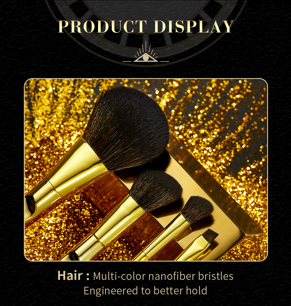 Jessup 10pcs Basic Makeup Brushes Set