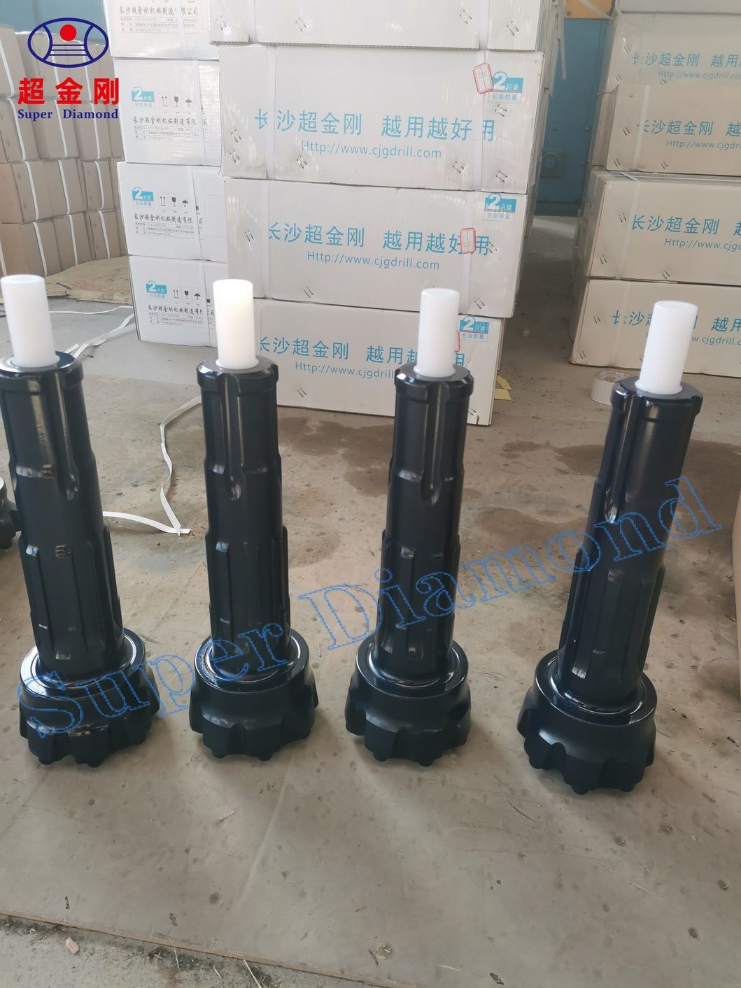 Ql60 DTH Rock Drill Bit for High Air Pressure DTH Hammers