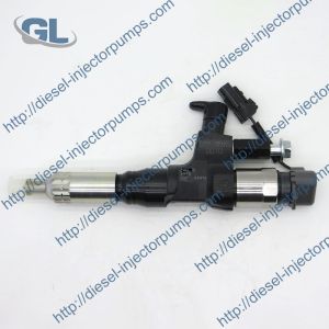 Genuine Diesel Common Rail Injector 095000-6593 9709500-659 23670-E0010 For HINO