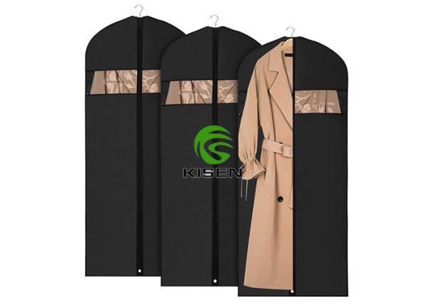 Dress / Suit Cover Carrier Bag For Travel , Reusable Zip Up Garment Bags