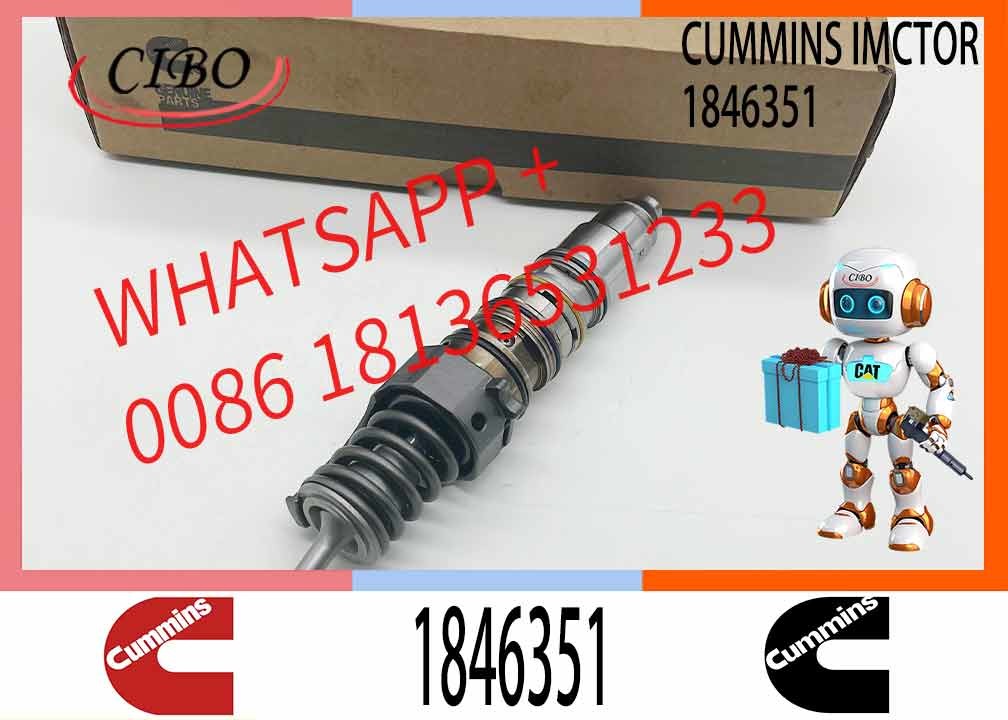 engine parts injector 1846351 1846350 1846348 for c-cummins Qsx15 engine