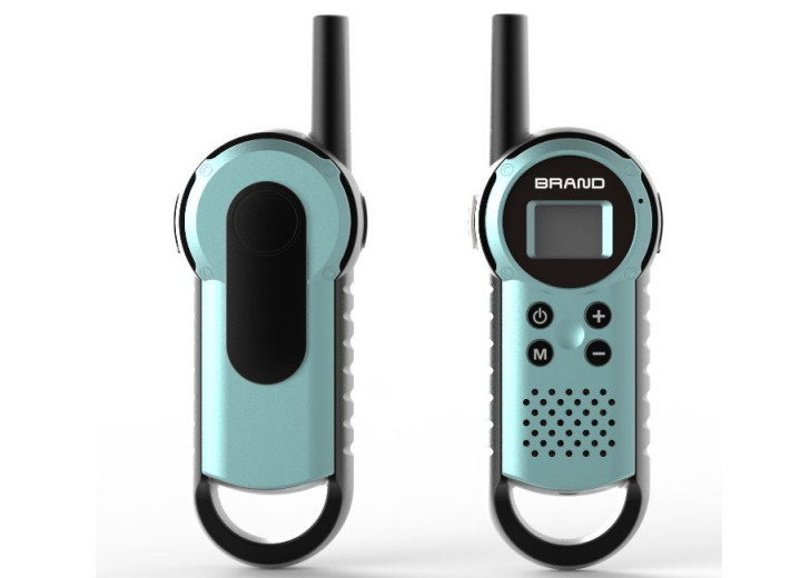 Light Green Easy To Use Walkie Talkies long range walkie talkies for sale