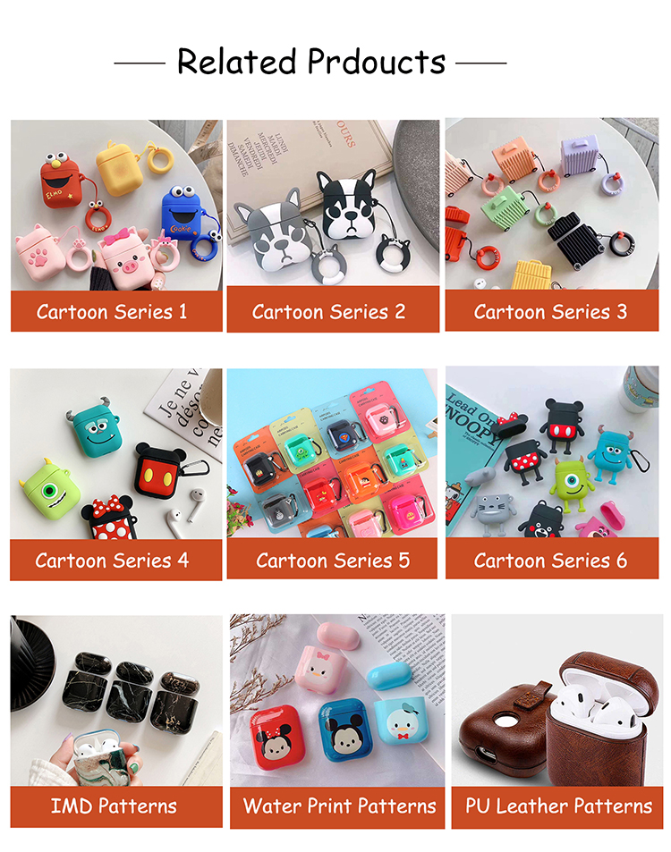 Compatible for Airpods Luxury Perfume Bottle Clear Case Cover Protective Silicone Skin for Airpods Charging Case