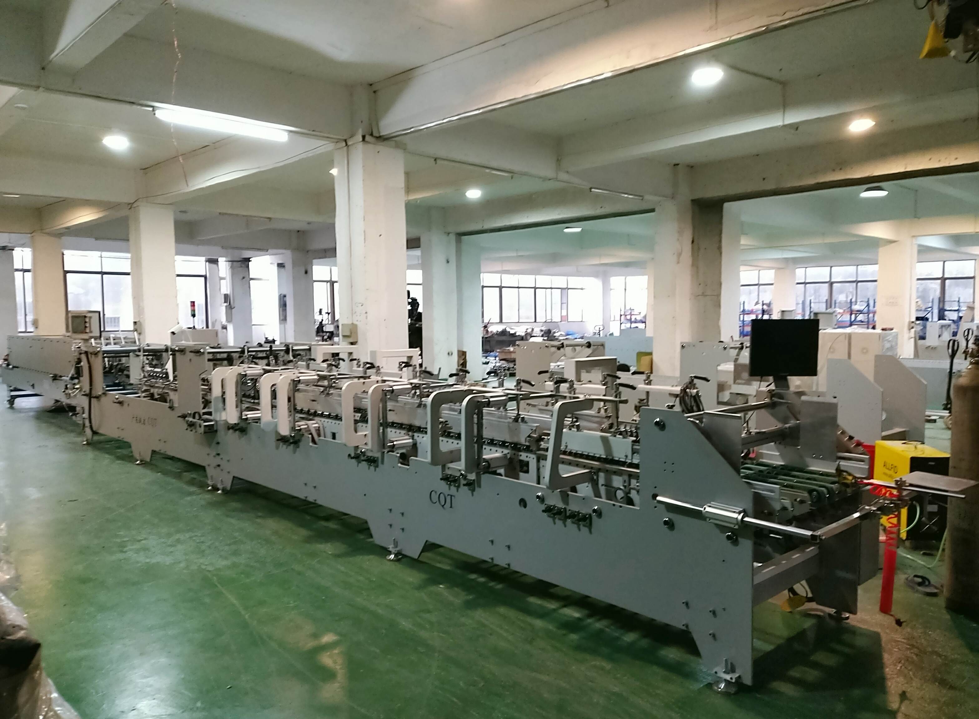 380V Voltage Carton Folder Gluer Machine for Automatic Corrugated Carton in 2022 Year