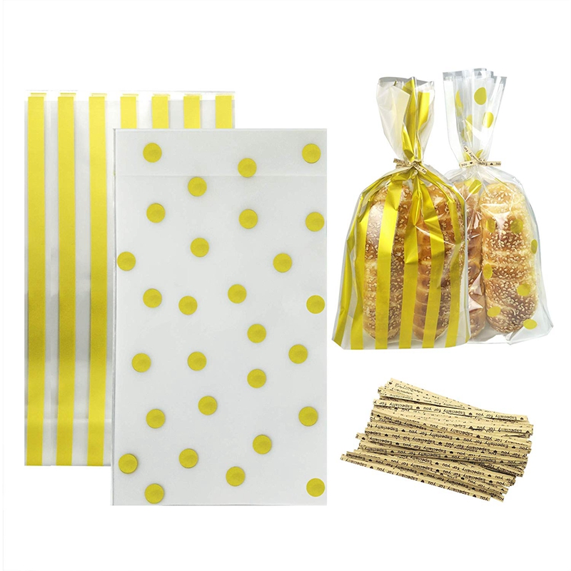 Food Grade Plastic Packaging Treat Bags , Cellophane Easter Treat Bags