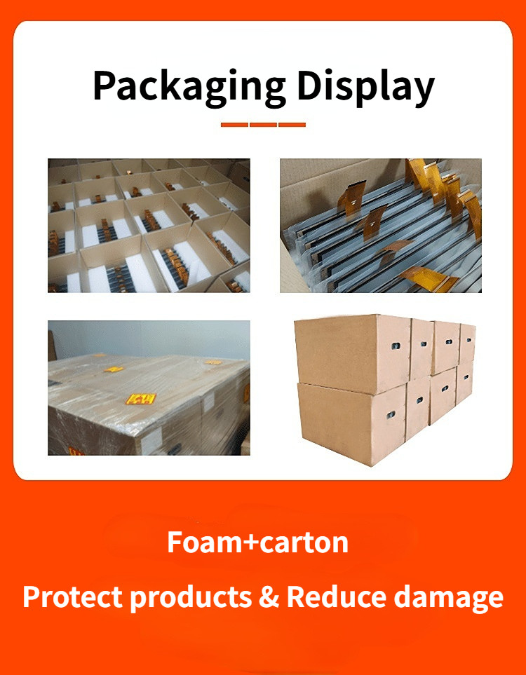 32" 10-point projected capacitive GG Touch Screen Panel with COB connection Anti-UV AR AG AF customizable for commercial medical inductrial