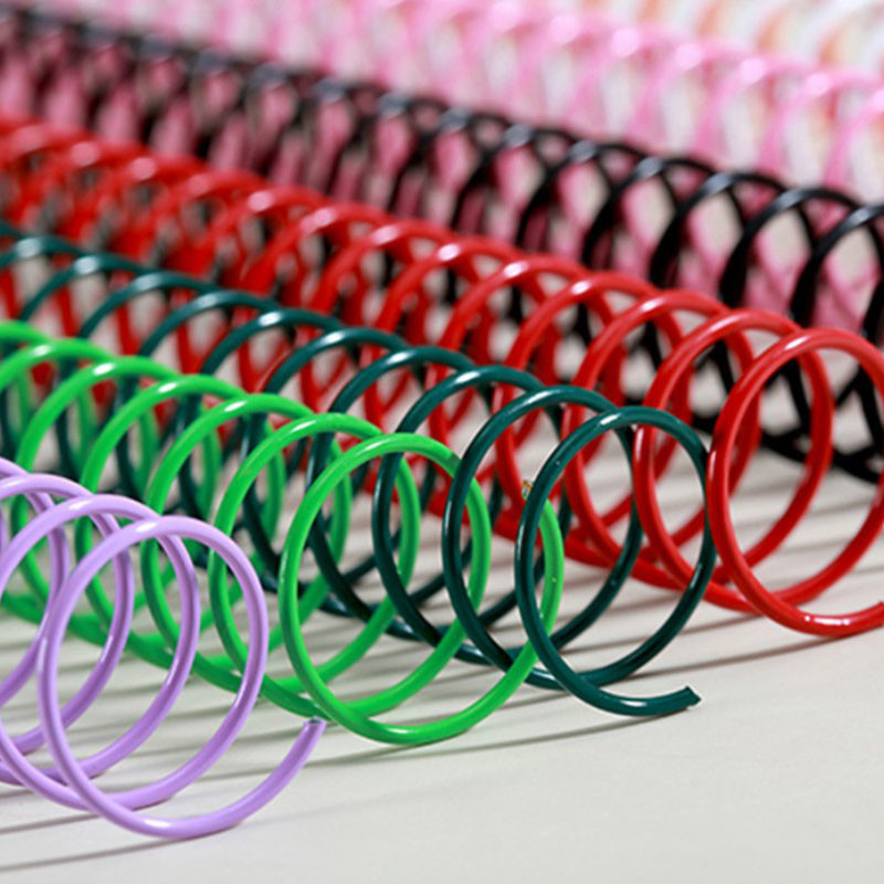 36 48 Loops PVC Plastic Spiral Binding Ring 1-3/4" For School