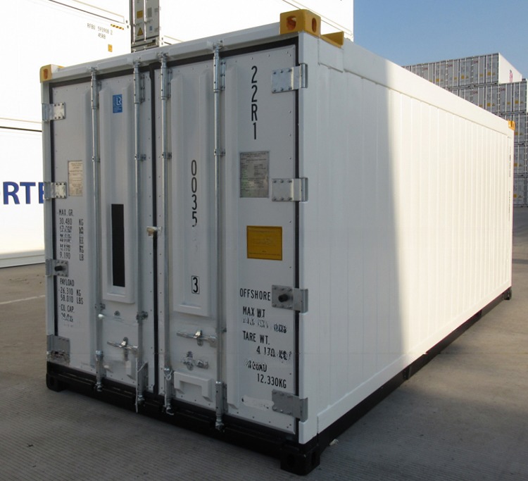DNV 2.7-1 Certified 20ft Offshore Refrigerated Container BV Certified Steel Reefer/Chiller with Slings