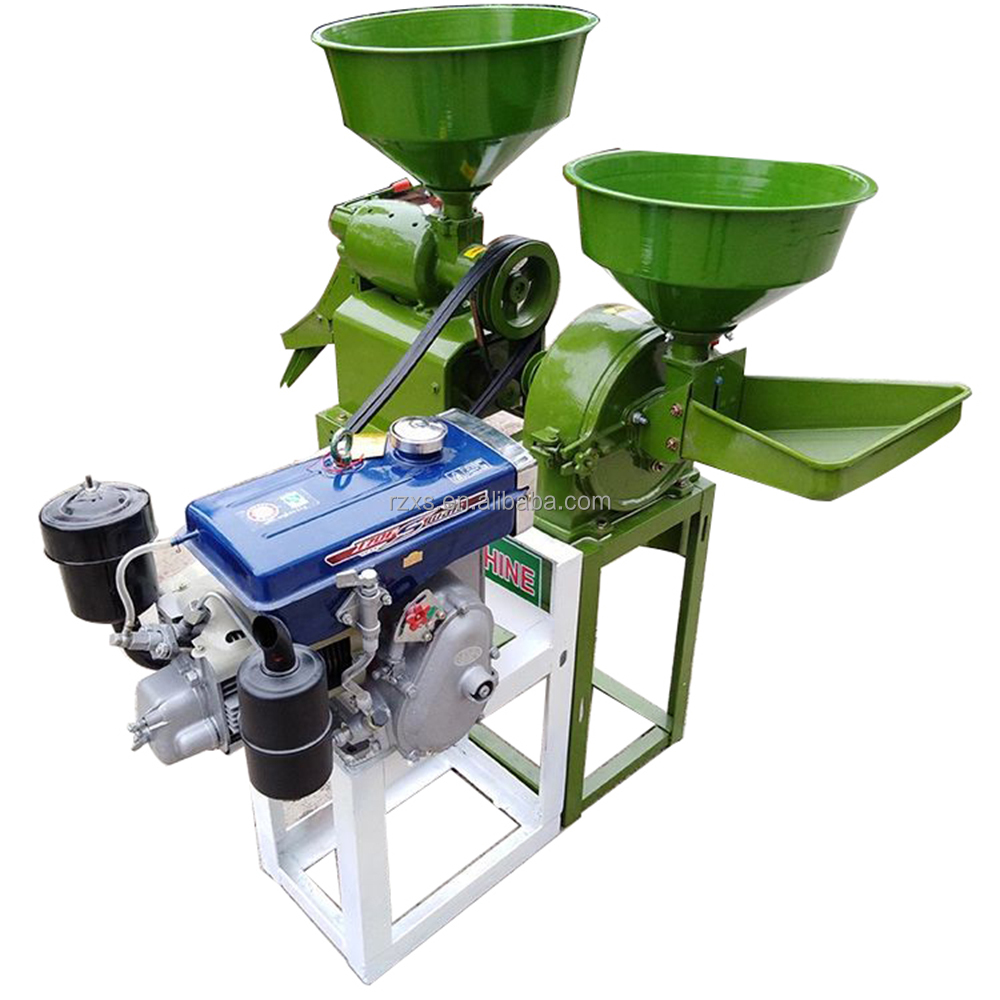 Auto Sella Rice Mill Hammer Roller Polisher for Small Combined Mini Milling Machine