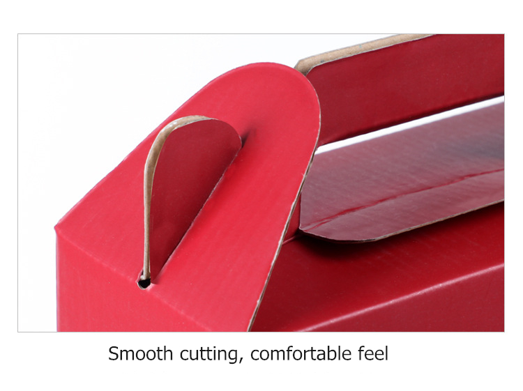 Printable Wine Corrugated Gift Box Antiwear Multipurpose Practical