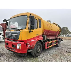 Used Dongfeng DFH1180EX8 Waste Suction Truck With Cummins Engine