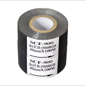 30mm * 100m SCF-900 New White Hot coding Ribbon for Printer Date Batch