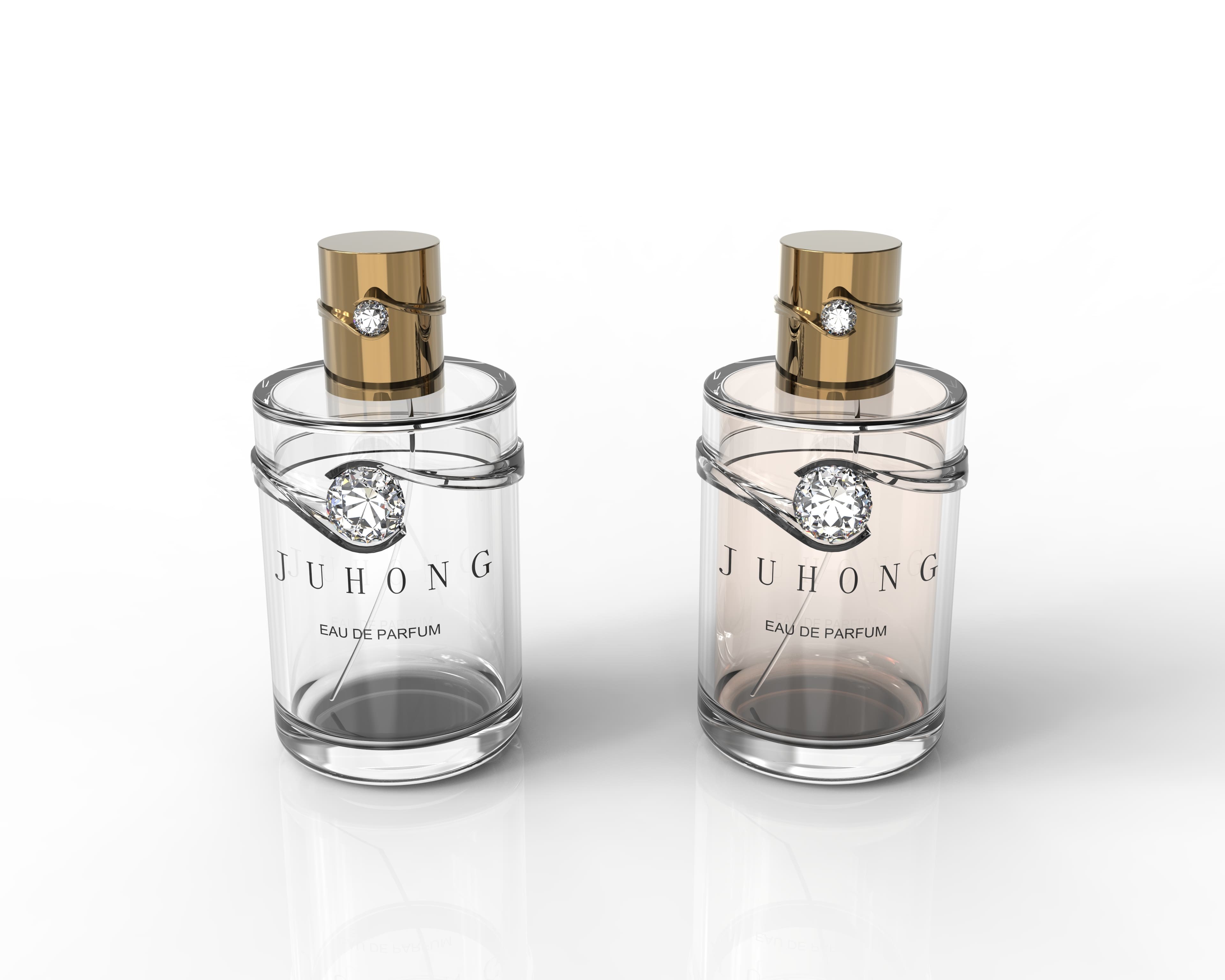 Shiny Customized Diamond Zamak Perfume Caps Zinc Bottle Cap Zinc Alloy Cap