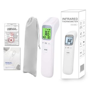  Non Contact LCD Digital Forehead Infrared Thermometer With Backlight Manufactures