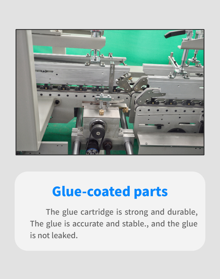 PLC Controlled 3A Carton Folder Pasting Gluing Machine for Automatic Box Production
