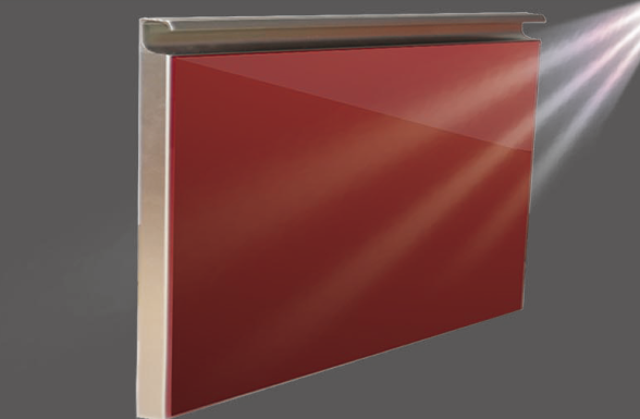gloss wood grain scratch proof acrylic panel ,acrylic mdf board in fibreboard