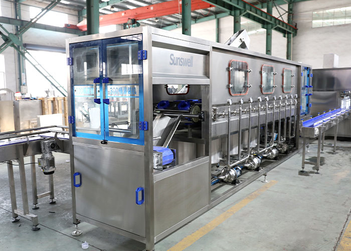 Automatic PET Bottled 5 Gallon Filing Capping Machine