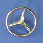 Mercedes Benz metal badge lapel pin size customer