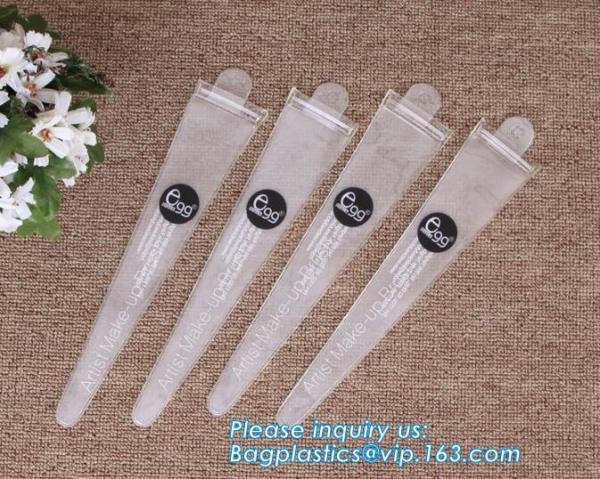 Biodegradable pen pencil houlder,Portable waterproof Transparent Blue plastic