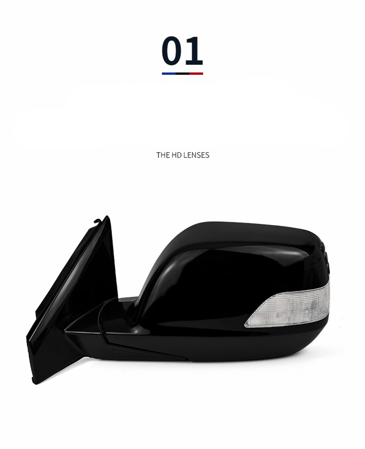 CR-V 76258-T0T-H11 Auto Body Parts Folding Side Rearview Mirror for Honda RM 2012-2016