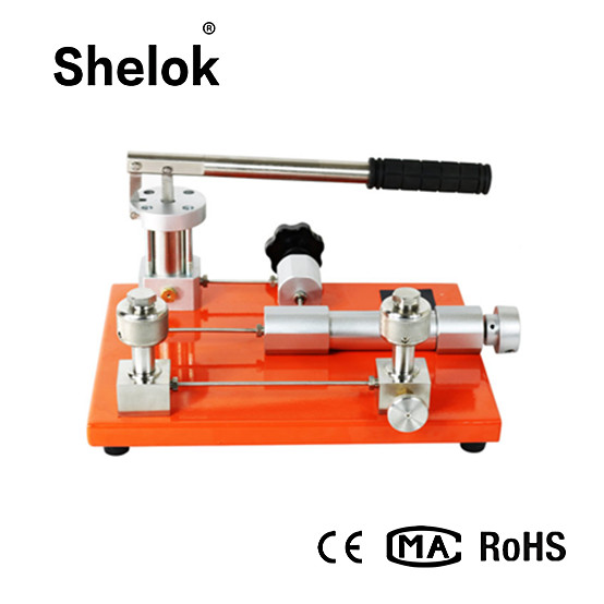 Benchtop pneumatic -0.095~10MPa pressure calibrator pressure gauge calibration machine