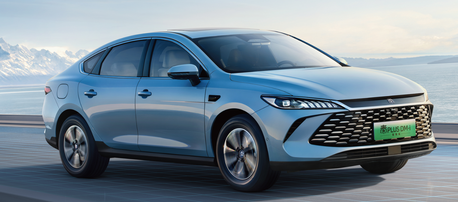 Ride-Hailing Vehicle Passenger Car Rental Vehicle Qin PLUS DM-i 120KM Intelligent Driving Navigation