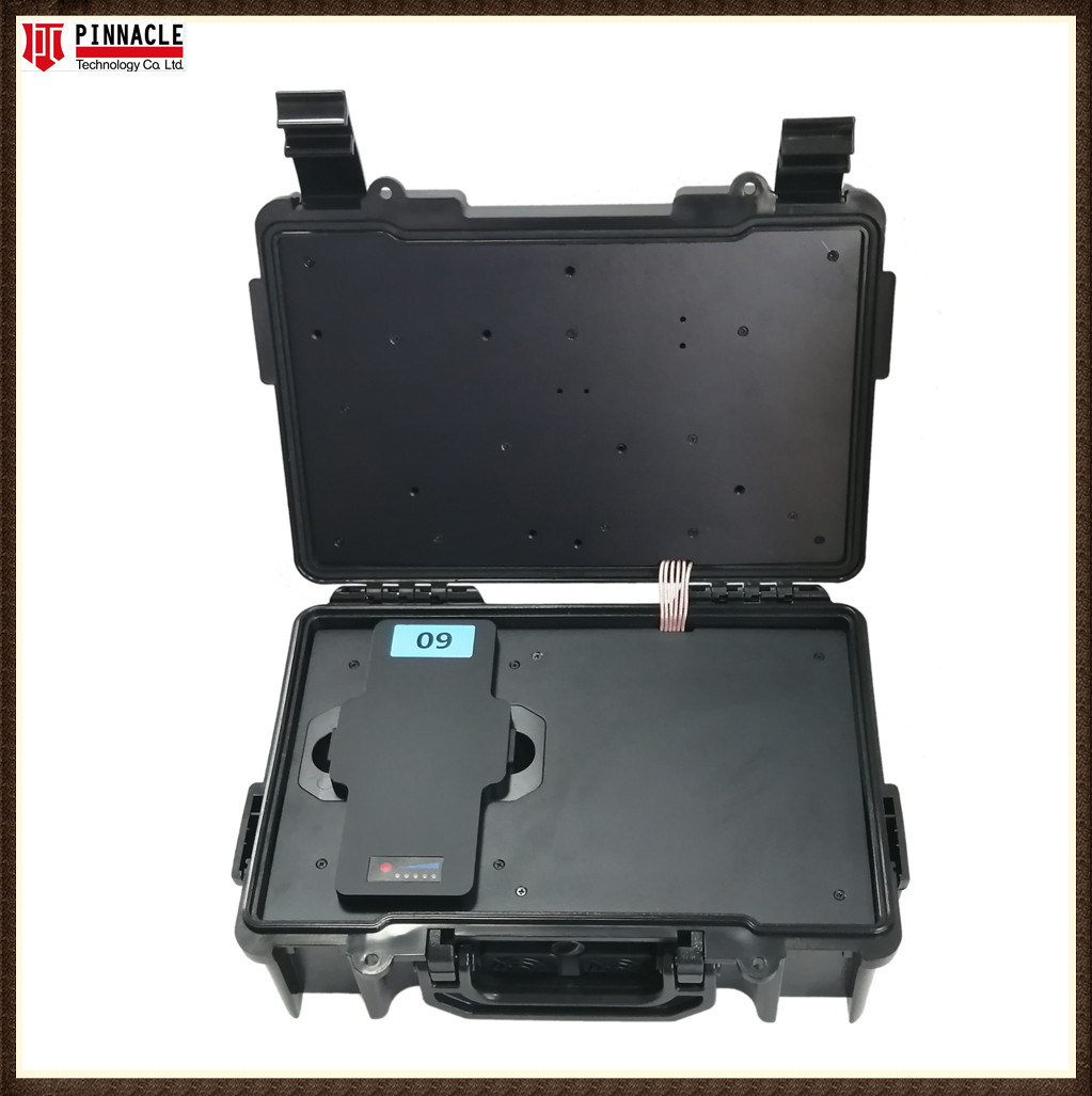 Briefcase Counter Drone Anti-Drone Signal Jammer 1.5g+2.4G+5.8g Drone Killer and Internal Antennas