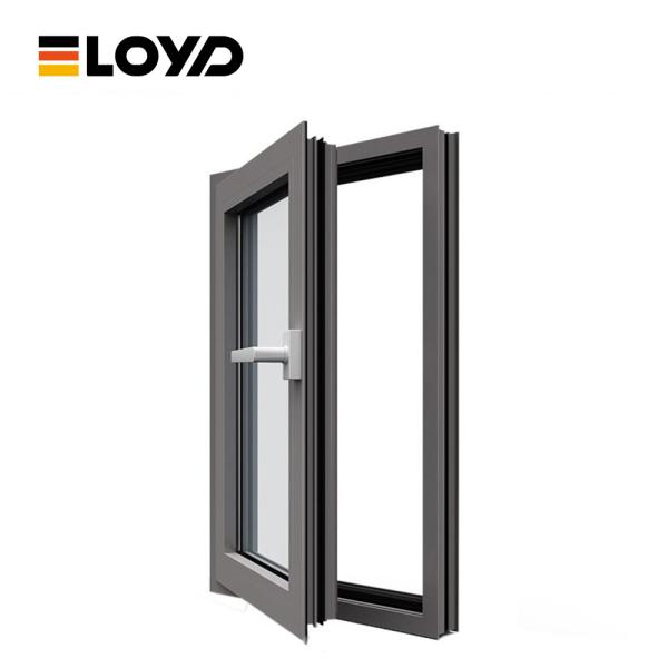 Quality Customizable Aluminum Casement Window with Multiple Design Options for sale