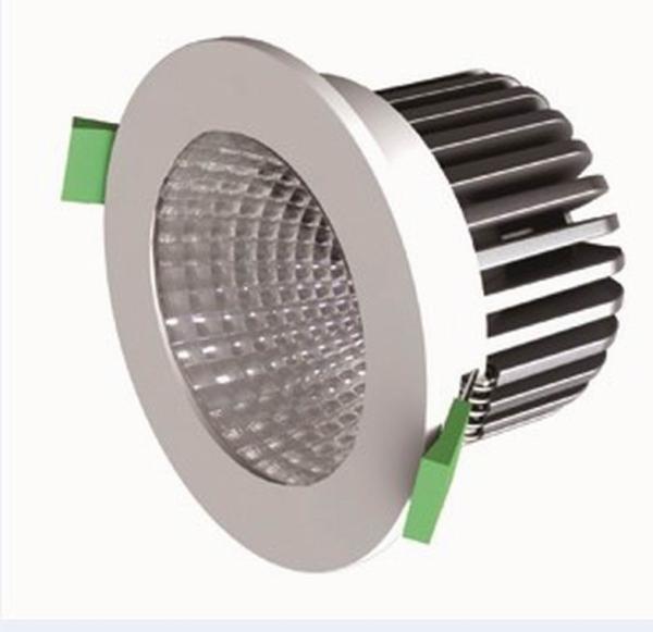 CRI85 720LM 10.5W Bridgelux COB LED Down Light With 45° Die-cast Aluminum