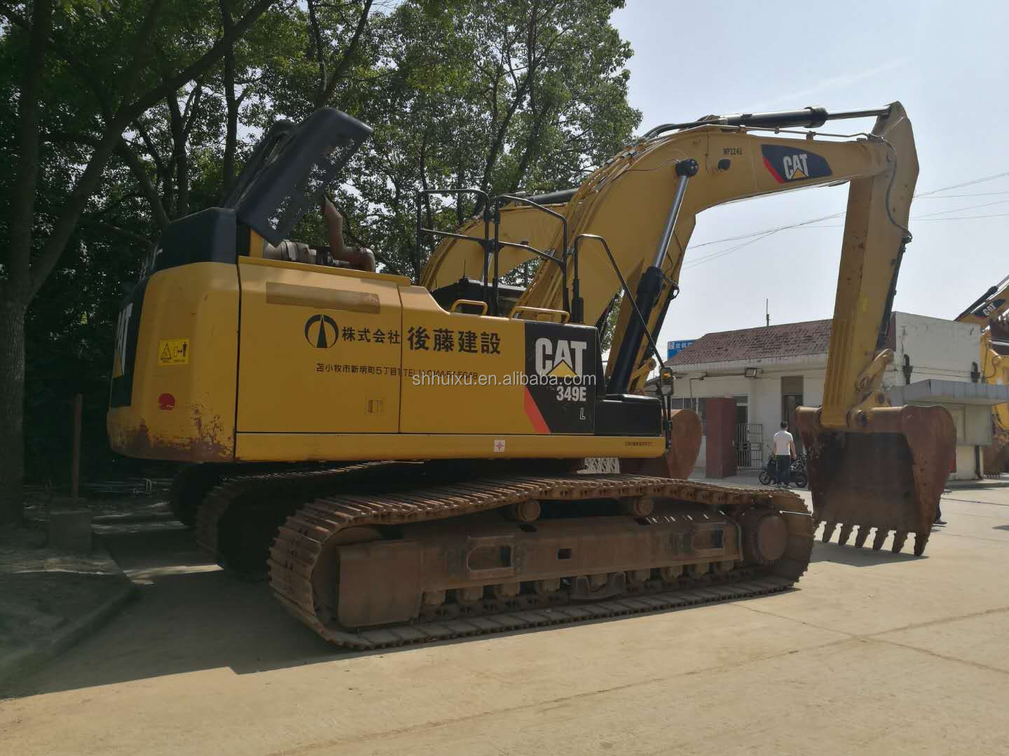 Best selling used excavator CAT349 Second Hand crawler excavator in good condition for sale