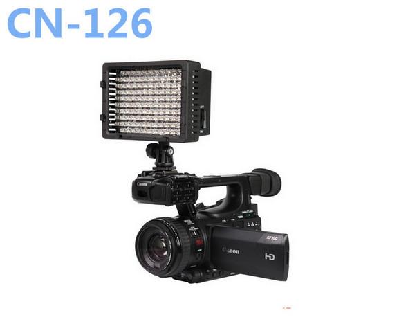 CN-126, LED Video Light Camera Bulb Photo Lighting for Camcorder DV Camera