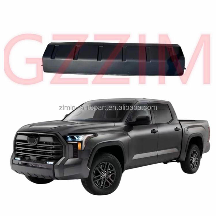 Black Bumper Guard Front Bumper Part Middle Section Replacement Part For Tundra 2018-2022