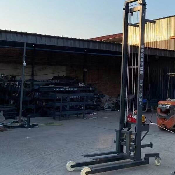 AC Motor 300kg Brick Lifting Machine 3m-10m Height