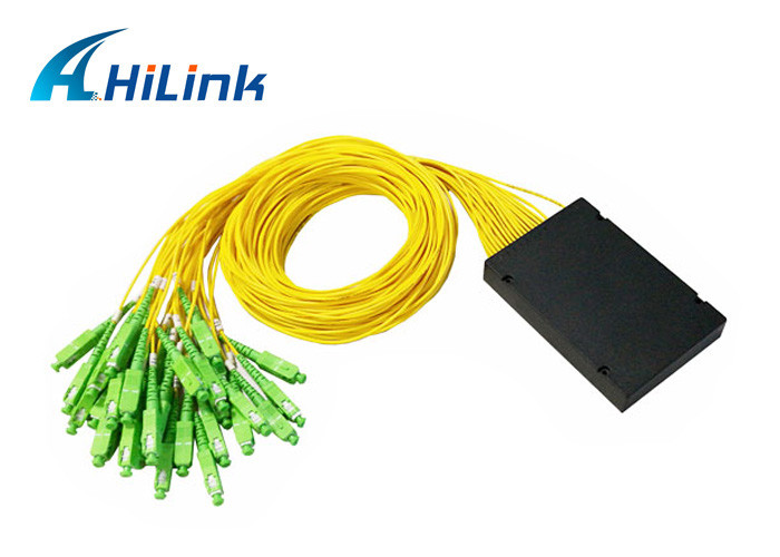Passive Network Mini Steel pipe SC/APC FTTH 1x8 PLC Splitter FBT Coupler
