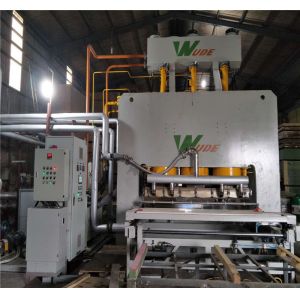 Thin MDF / HDF / Particle Board Lamination Machine Stable Working Performance
