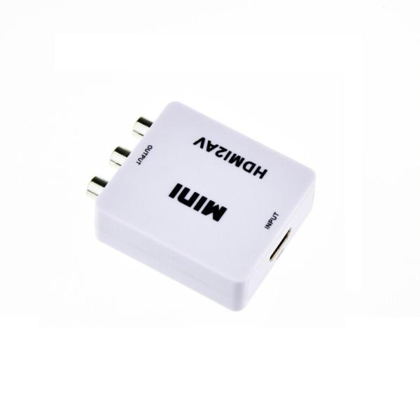 40g TV DVD VCR 640x480 60Hz HDMI To RCA Adapter